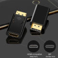 Male To Female Dp To Hdmi Video Audio Hd Cable 4k Display Port To Hdmi-Compatible Adapter Converter For Pc Tv Lap Projector. 