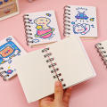 Coil Notebook Small Notepad Animal Rollover Notebook Mini Kawaii Diary Korea Cartoon Anime Notebook. 