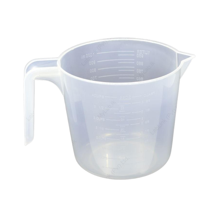 Measuring Cups/ Conical Measuring Cup/Cups to Measure/125ml, 250ml, 500ml & 1 Liter