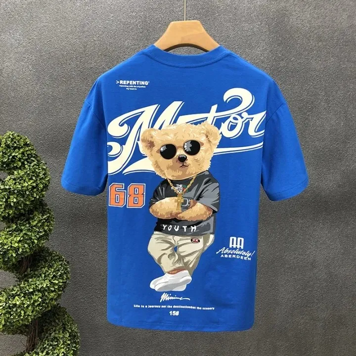S-5XL%20Cotton%20T%20Shirts%20For%20Men%20High%20Quality%20Bear%20Printed%20Crewneck%20Short%20Sleeve%20T-Shirt%20New%20Fashion%20Tops%20Men%20Clothing%20366%20-%20Image%205
