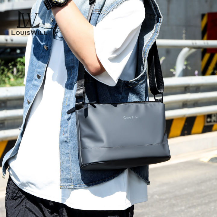 LouisWill%20Men%20Bags%20Fashion%20Shoulder%20Bag%20Cross%20Body%20Bag%20Leisure%20Messenger%20Bag%20Business%20Style%20Soft%20Leather%20Waterproof%20Lightweight%20Large%20Capacity%20Sling%20Bag%20Casual%20Bag%20Men%20Sport%20Street%20Travel%20Outdoor%20-%20Image%207
