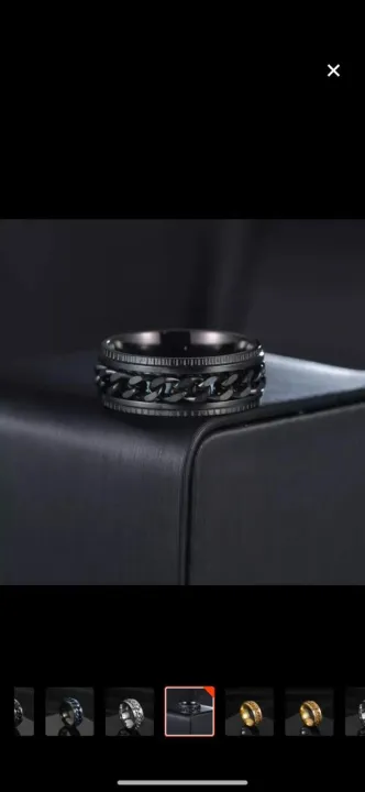 New%20Chain%20Ring%20for%20men's%20pack%20of%202%20Fine%20Quality%20attractive%7C%7CnLooking%20Black%20Challa/Ring%20by%20MJA%20Creations%20-%20Image%205