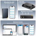 New style SSK Portable External SSD HDD NAS Storage Wireless Wi-Fi Hotspot Cloud Smart Storage Support Auto-Backup for 1TB 2TB SSD HDD. 