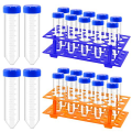 27Pcs 28 Well Centrifuge Tube Holder Set Kit Detachable Plastic Stand For Laboratory B. 