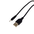 1Pc Outer Diameter 2mm Round Head USB Charger Cable Small Pin USB Cable 1 Meter. 