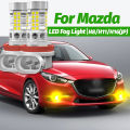2pcs LED Fog Blub Lamp H11 Canbus For Mazda 2 DE DH DL DJ 3 BL BM BN 5 6 GH GJ CX-5 KE GH CX-7 ER CX-9 TB MX-5. 