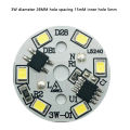 Bulb Light AC 220V Downlight Chip Spotlight LED Bulb Patch Lamp SMD Plate Circular Module Light Source Plate. 