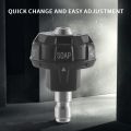 Pressure Washer 6-In-1 Spray Nozzle Tip, Quick Change Over And Easy Adjustable Patterns, 1/4In Quick Connector Max 4000 Psi. 