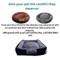 Pet bed Cat and Dog bed from sizes Large to 2XL with free customized pet name. 