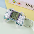 Cross-border Tetris Mini Gamepad Retro Handheld Electronic Game Console Keychain Pendant. 