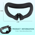 Replacement Silicone Face Cover for Meta Quest 3 VR Headset Facial Interface Sweatproof Mask for Meta Quest 3 Accessories. 