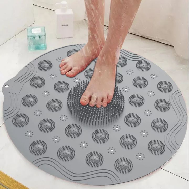 Silicone Material Non-Slip Bathroom Mat