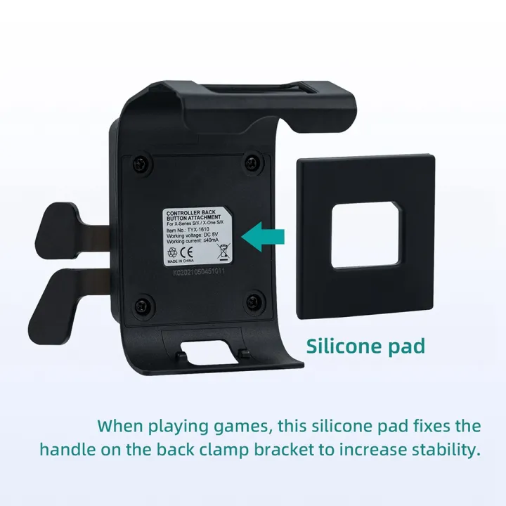 Controller%20Back%20Button%20Attachment%20Adapter%20Paddles%20Keys%20Trigger%20for%20Xbox%20One%20S/X/Series%20S/Series%20X%20Controller%20Gamepad%20-%20Image%203