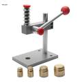 Button Maker Machine Adjustable Height Durable Personalized Button Machine Handmade Precise Fabric Cover Button Press Machine Making Tool. 