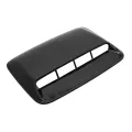 Car Universal Bright Black Hood Vent Air Outlet Cover for Infiniti Mazda Tesla Hood Scoop Air Flow Intake Vent Cover. 