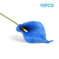 10Pcs Artificial Real Touch PU Calla Lily Wedding Festival Bridal Bouquet Flowers DIY Home Decor. 