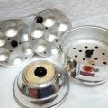 Aluminium Idli Make Idly Steamer Cooker with 2 Idly Plates (14 idly Cavity). 