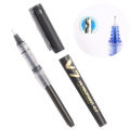 Pilot Hi-Tecpoint Refillable Liquid Ink Rollerball Pens, V5/V7 0.5mm/0.7mm Tip Blue Cartridge System Rolling Ball Pen Gel Pens. 