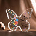 Shaped Keepsake Mothers Day Gift Eletorot Mom Birthday Present Decorative Acrylic Grandma Nana Gift for Daughter to Mom. 