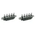 LKPCIGCXM 2X Range Hood Keyboard Switch MQ165 AC 250V 4A 5 Button Board Switches for Range Hood. 