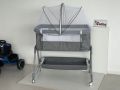 Modern Newborn Cot Portable Infant Bedside Sleeper Foldable Cradle Bed Crib Swing Baby Bassinet |AT 0552 |Blackito. 