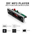 Dc 5v 12v Bluetooth 5.0 Mp3 Decoding Board Module Wireless Car Usb Mp3 Player Tf Slot Usb Fm With Mic Handsfree Control. 