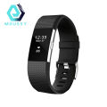 Watch Band Checkered Pattern Smartwatch Bracelet Soft Silicone Strap Replacement for Fitbit Charge 2. 