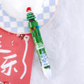 Pen Color Pen Santa Claus Ballpoint Pen 0.5mm School Stationery Kids Gifts 1PC Christmas 10 color Ballpoint Pen Student Press. 