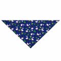 Pet Dog Bandana (Blue Flamingo) Cat Puppy Kerchief Pet Dog Accessories Neckerchief Scarf Towel Premium Durable Soft Lightweight Fabric. 