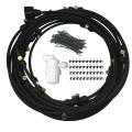 KOGEEK Outdoor Misting Cooling System Kit for Greenhouse Garden Patio Waterring Irrigation Mister Line 6M System 3/4". 