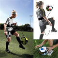 Football Kick Trainer Solo Practice Training Auxiliary Control Skills To Bump The Ball Bag. 