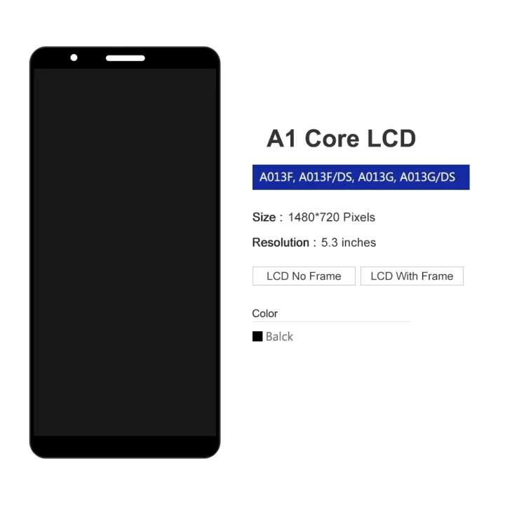 LCD%20No%20Frame%20For%20Samsung%20Galaxy%20A01%20Core%20A013%20A013F%20A013G%20Display%20Touch%20Screen%20Digitizer%20Assembly%20Replacement%20Parts%20-%20Image%204