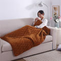 5V USB Electric Blanket Powered By Power Bank Winter Bed Warmer USB Heated Blanket Body Heater Multifunction Blanket C Easy to Use. 