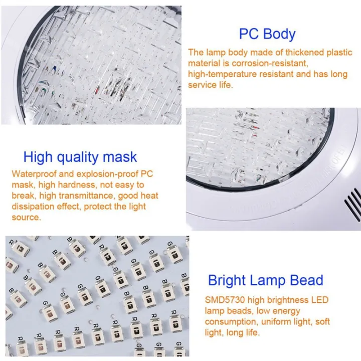 35W%20Swimming%20Pool%20Light%20RGB%20LED%20Pool%20Light%20with%20Remote%20Controller%20RGB%20Multi%20Color%20Outdoor%20LED%20Underwater%20IP68%20Waterproof%20Lamp%20-%20Image%205
