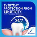 Sensodyne Toothpaste Fresh Mint Sensitive Toothpaste for daily sensitivity protection Dentist Recommended Brand 40G. 