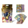 【DIV MALL】100 Pcs/Box Pokemon Cards Vmax Gx Collection English Metal Gold Foil Plated Shinning Trading Battle Game Charizard. 