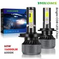 YHKOMS H11 H8 H9 LED Bulb Car Headlight 60W 16000LM Auto Fog Lamp COB Bulbs 12V (No canbus). 