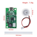 USB Mini Humidifier DIY Kits Mist Maker and Driver Circuit Board Fogger Atomization Film Atomizer Sheet Mini Oscillating. 