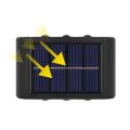 Solar 6 Led Light Outdoor Garden Solar Lights Waterproof Solar Power Garden Light Lamp Decoration for Patio Stair Garden Fence. 