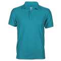T-Shirt Republic - Teal Blue Men's Premium Polo T Shirt. 