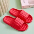 【WEJA】Women Indoor Home Slippers Summer Soft Comfortable Flip Flops Bath Slippers Couple Family Flat Shoes Hotel Sandals. 