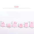 Glow in the Dark Mini Pink Pig Doll Cute Ornaments DIY Resin Material Accessories Car Dashboard Toys Home Decor Garden. 