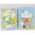 A5 SUMIKKO GURASHI Cute Animal Cartoon pattern Coil Notepad Diary Book Exercise Book School Office Supply kids stationery gift. 