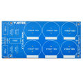 Yatec AC to DC Dual Power Supply PCB 16.1x7.6cm with Onboard Fuse and Oxide Protection. 