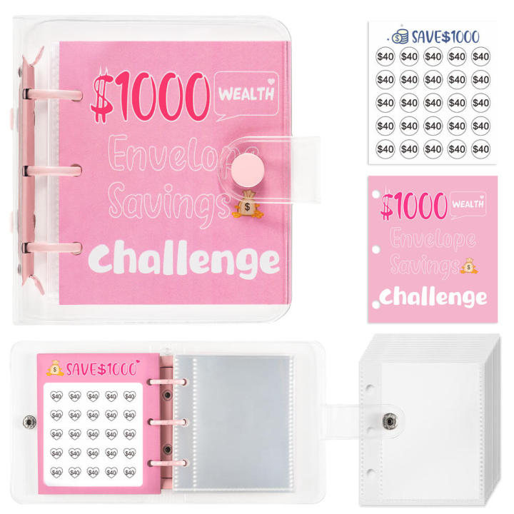 Pvc%20Savings%20Binder%20Binder%20Mini%20Budget%20Binder%20Waterproof%20Cash%20Envelope%20Wallet%20for%20Money%20Savings%20Challenge%20Personal%20Finance%20Home%20-%20Image%208