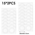 15Pairs Men Nipple Cover Adhesive Chest Paste Women Invisible Lift Underwear Running Anti Friction Disposable Nipples Stickers. 
