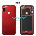 New For Samsung Galaxy A11 Battery Cover Rear Door Housing Case Replacement For SAMSUNG A11 A115F Back Cover With Camera Lens. 