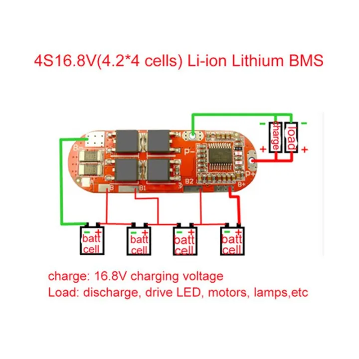 BMS%2025A%203S%2012.6V%204S%2016.8V%205S%2021V%2018650%20Li-ion%20Lithium%20Battery%20Protection%20Circuit%20Charging%20Board%20Module%20PCM%20Polymer%20Lipo%20Cell%20PCB%20-%20Image%205