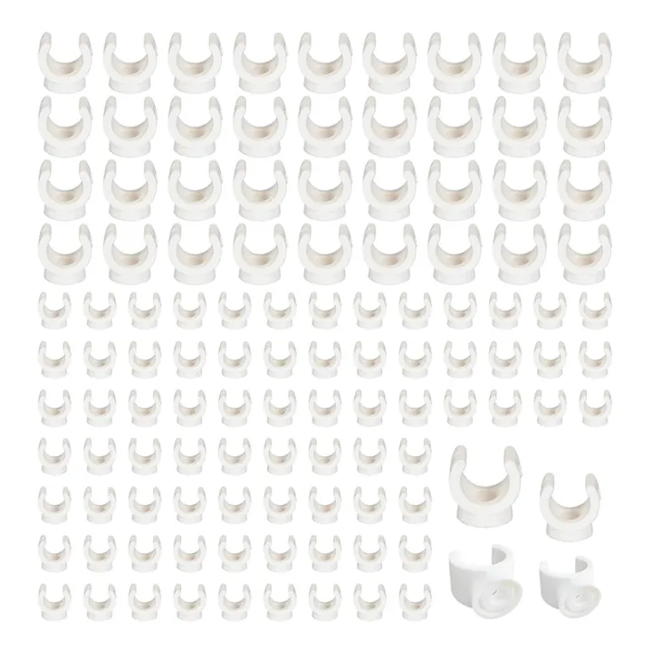Modular Pex Clips Nullmul 150 Pcs PEX Pipe Clamp Clip 1/2 Inch 3/4 Inch U Hook PEX Clamps ...