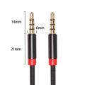 3.5mm Male to Female Extension Cable with Microphone for Headset (1M). 